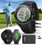 Garmin Approach S62 Premium Golf GPS Watch Bundle