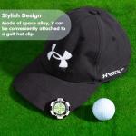 SlopeMaster ProGreen Reader - Golf Hat Clip Ball Marker