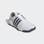 adidas Tour360 22 Golf Shoes, White/Silver/Blue, Size 10.5