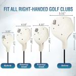 FRANKTECH Golf Head Covers Set for Right-Handed Clubs
