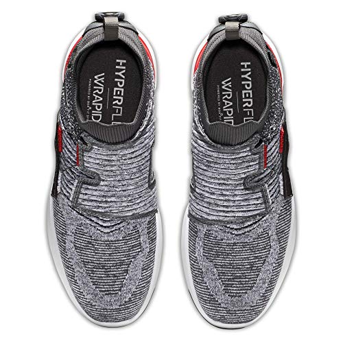 FootJoy Men's Hyperflex Boa Golf Shoe - Charcoal/Grey/Red