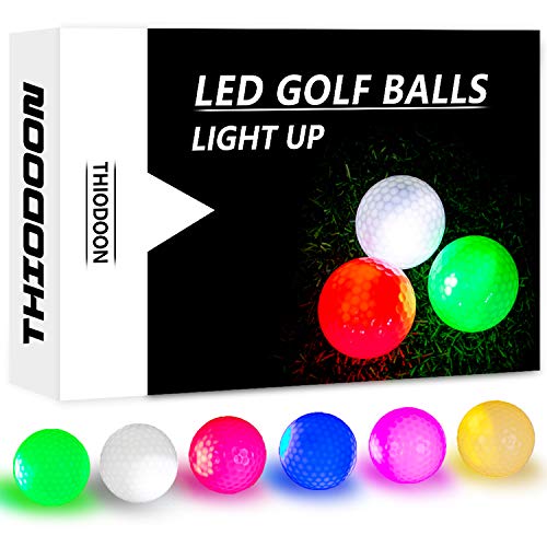 THIODOON Glow in The Dark LED Golf Balls