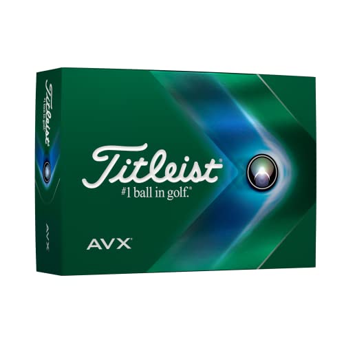 Titleist AVX White Golf Balls - One Dozen