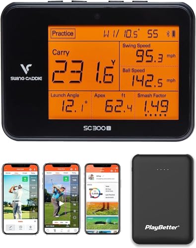 Portable Golf Launch Monitor with Doppler Shot Tracker