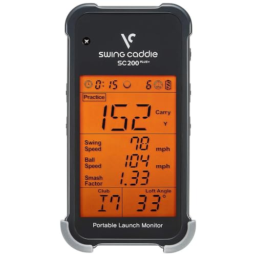 Golf Launch Monitor SC200+: Improve Your Swing!