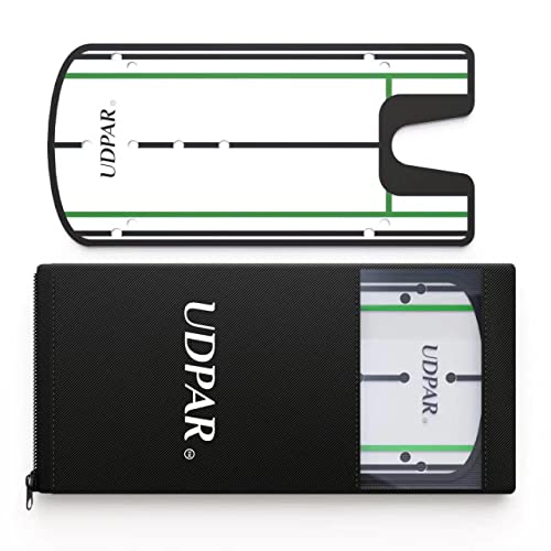 UDPARSCO Portable Golf Putting Alignment Mirror - 12 x 6 Inches