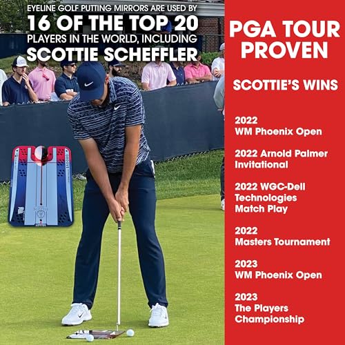 EyeLine Golf Groove Putting Mirror with Scottie Scheffler