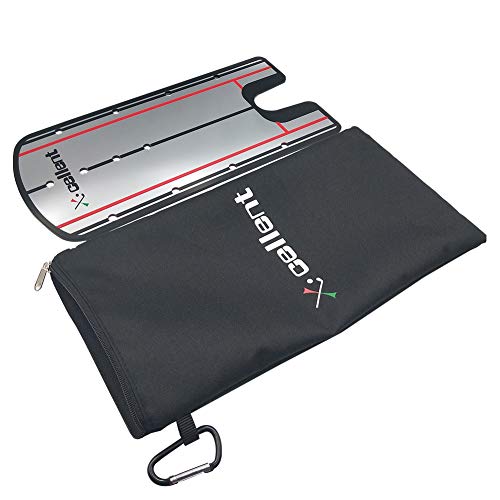 Portable X-cellent Golf Alignment Putting Mirror with Carry Bag