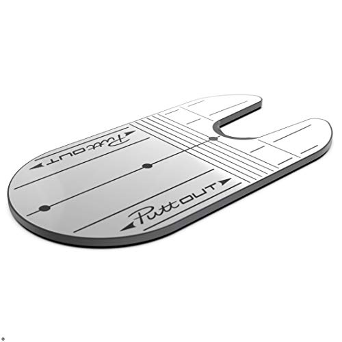 Compact Putting Mirror for Perfect Putts