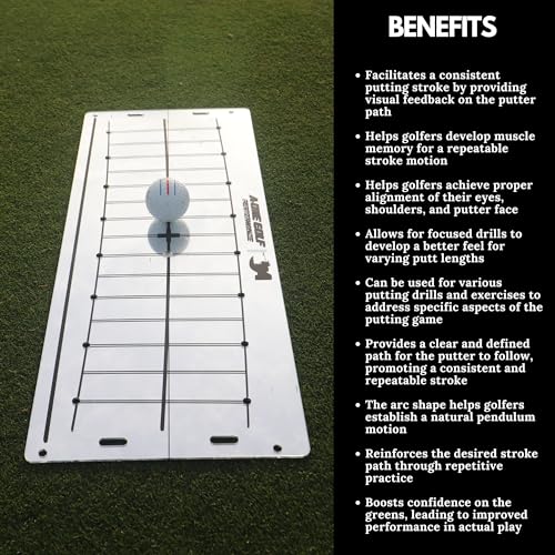 Perfect Putting Mirror Aid for Optimal Putting Practice