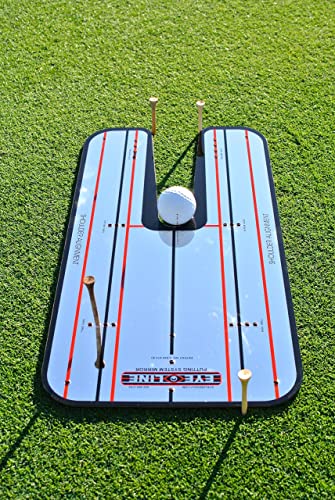 Portable Putting Mirror for Golf Training - Made in USA