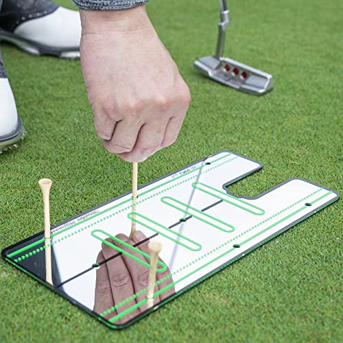 UDPARSCO Golf Putting Mirror & Trainer Set