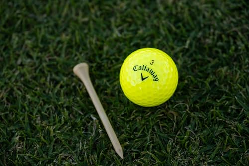 CALLAWAY Chrome Tour X Golf Balls - Yellow - Standard