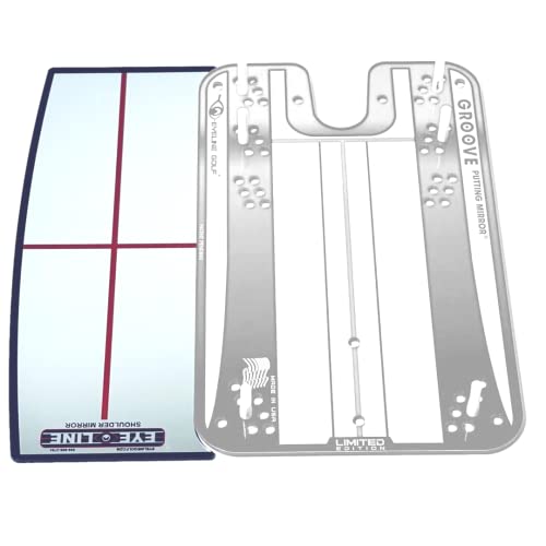 EyeLine Golf Portable Shoulder Mirror for Perfect Putting Setup