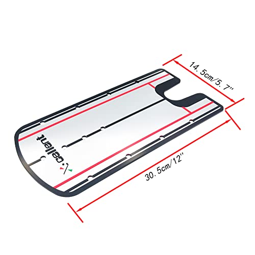 Portable X-cellent Golf Alignment Putting Mirror with Carry Bag