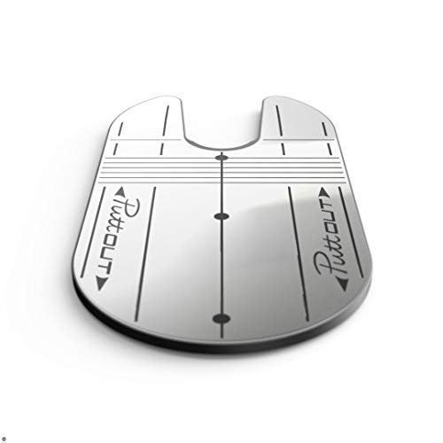 Compact Putting Mirror for Perfect Putts