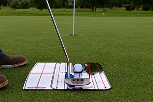 Large Putting Alignment Shoulder Mirror for Improved Putting Setup