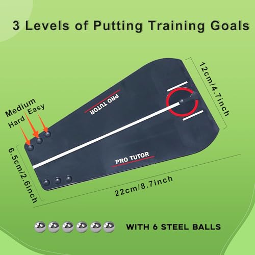 Golf Putting Tutor: Standard Circuit Trainer Groove Mirror