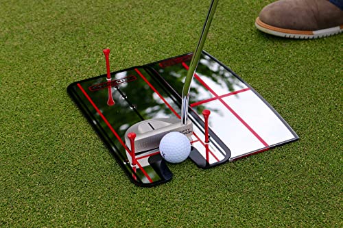 EyeLine Golf Portable Shoulder Mirror for Perfect Putting Setup