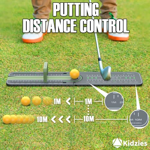 Kidzies Putting Distance Control Practice Set: Improve Putting!
