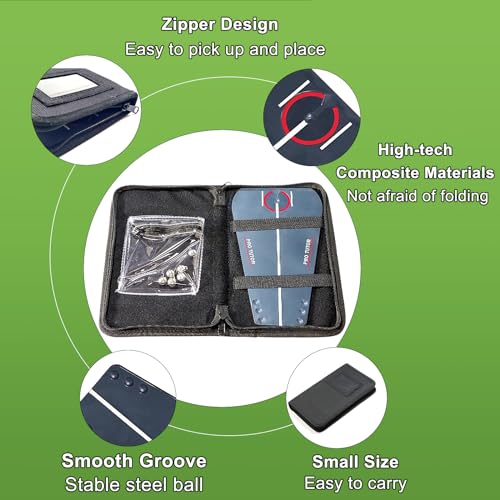 Golf Putting Tutor: Circuit Trainer with Groove Mirror