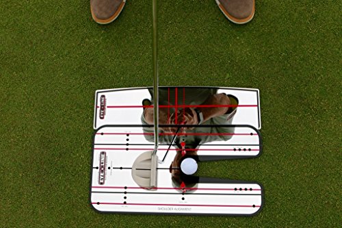 Large Putting Alignment Shoulder Mirror for Improved Putting Setup