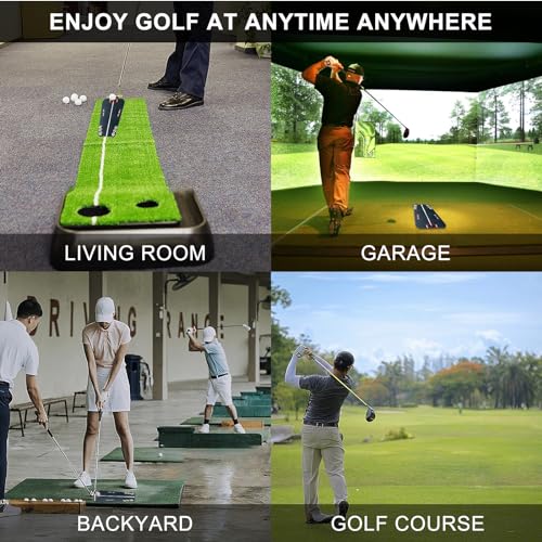 Golf Putting Tutor: Circuit Trainer with Groove Mirror