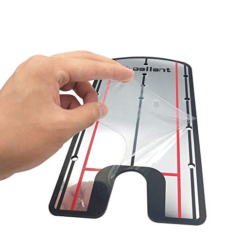 Portable X-cellent Golf Alignment Putting Mirror with Carry Bag