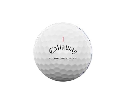 CALLAWAY Chrome Tour Golf Balls (White, Triple Track)