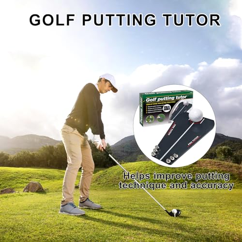 Golf Putting Tutor: Circuit Trainer with Groove Mirror