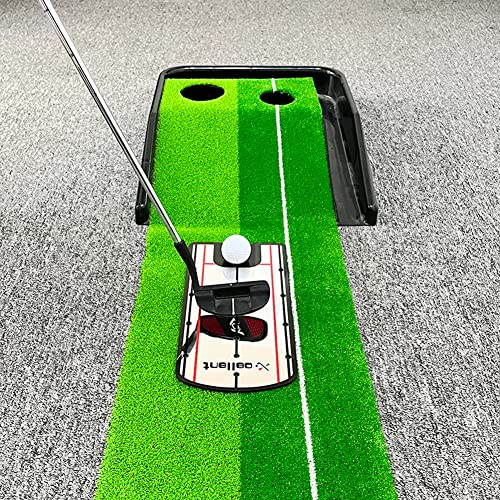 Portable X-cellent Golf Alignment Putting Mirror with Carry Bag