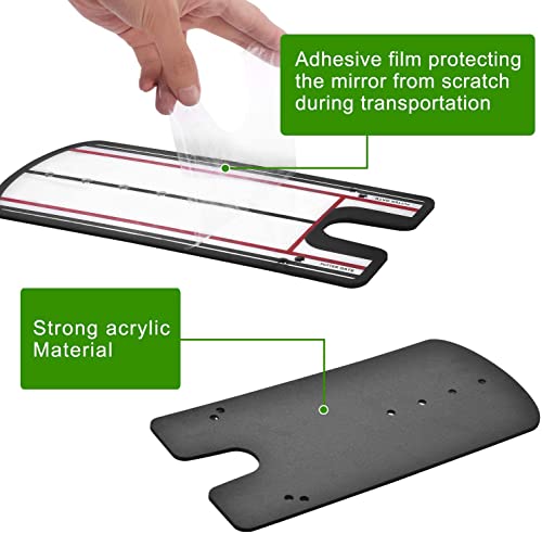 HH-GOLF® Portable Putting Alignment Mirror - Practice Trainer