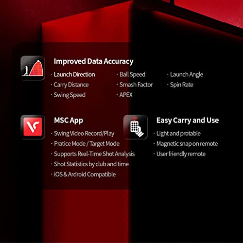 PlayBetter Swing Caddie SC4 Launch Monitor Bundle