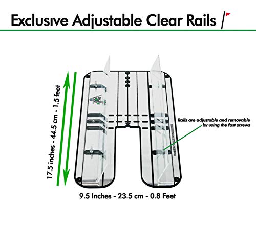 All-in-One Premium Golf Alignment Mirror for Short Game