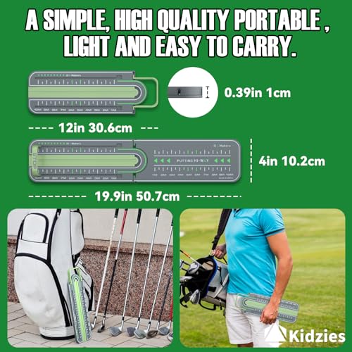 Kidzies Putting Distance Control Practice Set: Improve Putting!