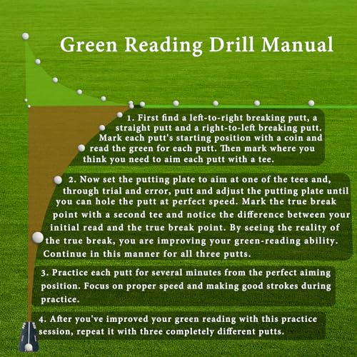 Golf Putting Tutor: Circuit Trainer with Groove Mirror