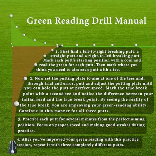 Golf Putting Tutor: Standard Circuit Trainer Groove Mirror