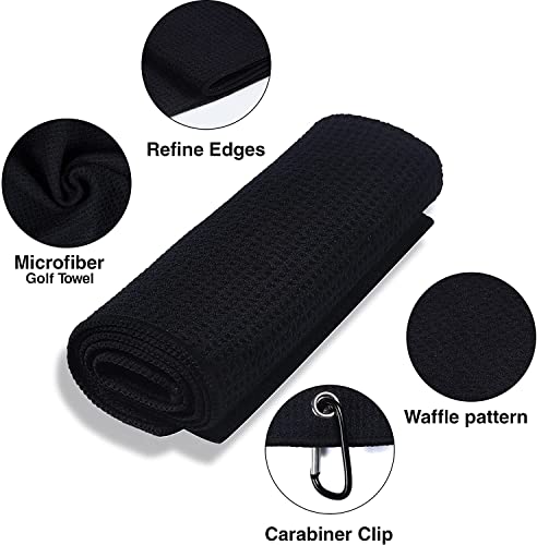 Professional Golf Putting Mirror with Portable Aid and Towel