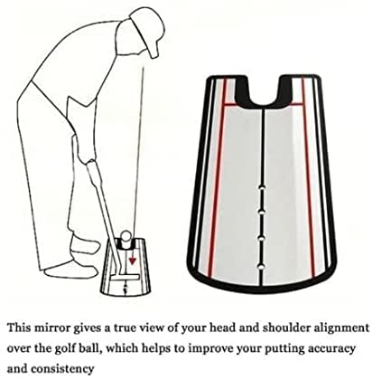 HH-GOLF® Portable Putting Alignment Mirror - Practice Trainer