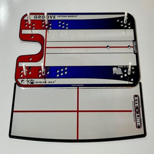 EyeLine Golf Portable Shoulder Mirror for Perfect Putting Setup