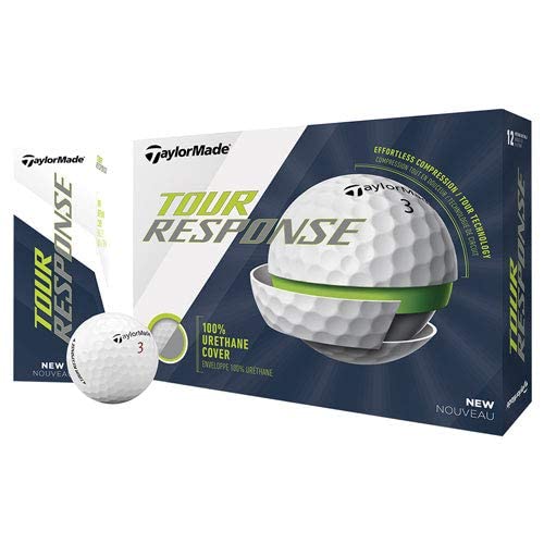 TaylorMade Tour Response Golf Ball - White, Large