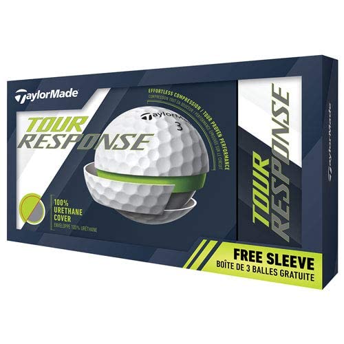 TaylorMade Tour Response Golf Ball - White, Large