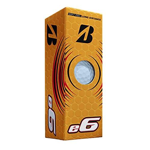 Bridgestone 2023 e6 White Golf Ball - 12-Pack