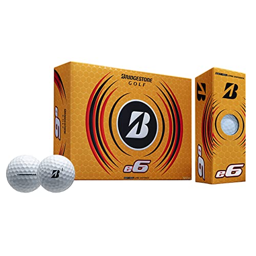 Bridgestone 2023 e6 White Golf Ball - 12-Pack