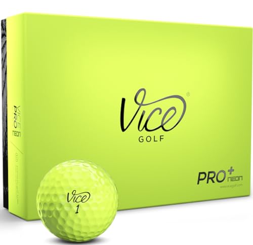 Vice Pro Plus Lime Golf Balls - One Dozen