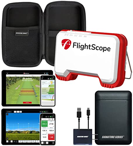 FlightScope Mevo Portable Golf Launch Monitor and Rangefinder