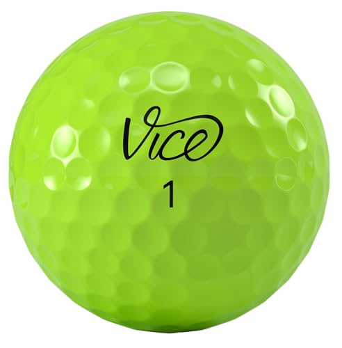 Vice Pro Plus Lime Golf Balls - One Dozen