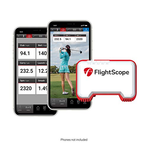 FlightScope Mevo Portable Golf Launch Monitor and Rangefinder