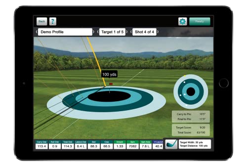 Golf Simulator & Launch Monitor: FlightScope Mevo+ GPS