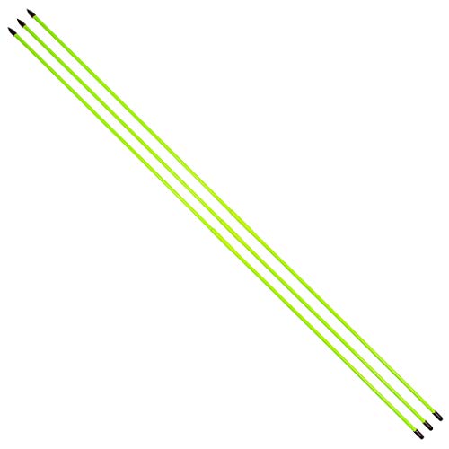 GoSports Golf Alignment Training Sticks 3 Pack - 48 Inch Golf Alignment Aid Practice Rods
